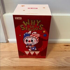 Pop Mart Why So Serious Plush Pendant - Silver Mist Clown